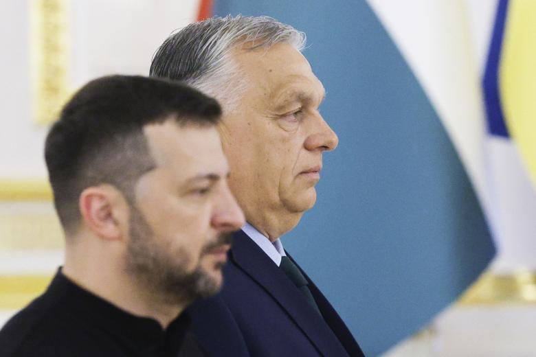 Владимир Зеленский и Виктор Орбан