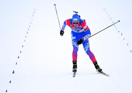 Российские биатлонисты выиграли бронзу в эстафете на чемпионате мира