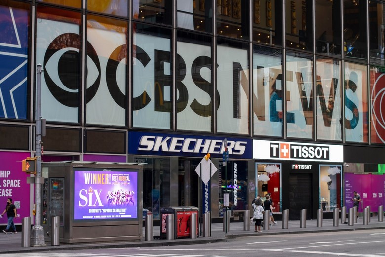 Вывеска CBS News