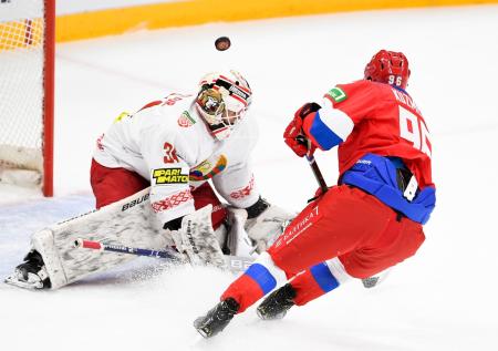 Сборная России по хоккею разгромила белорусов