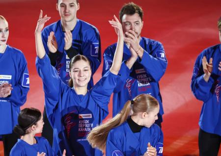 Определились лидеры Кубка Первого канала по фигурному катанию
