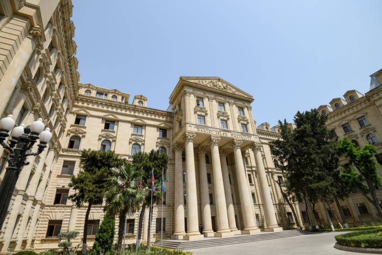 Здание МИД Азербайджана в Баку
