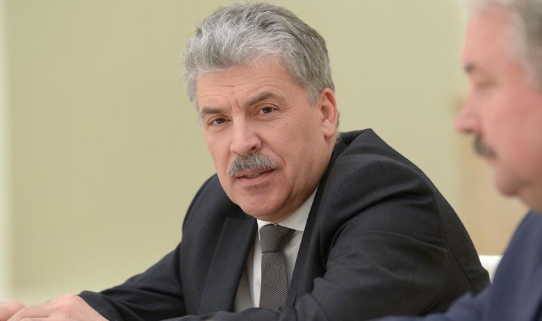 Политик и бизнесмен Павел Грудинин 