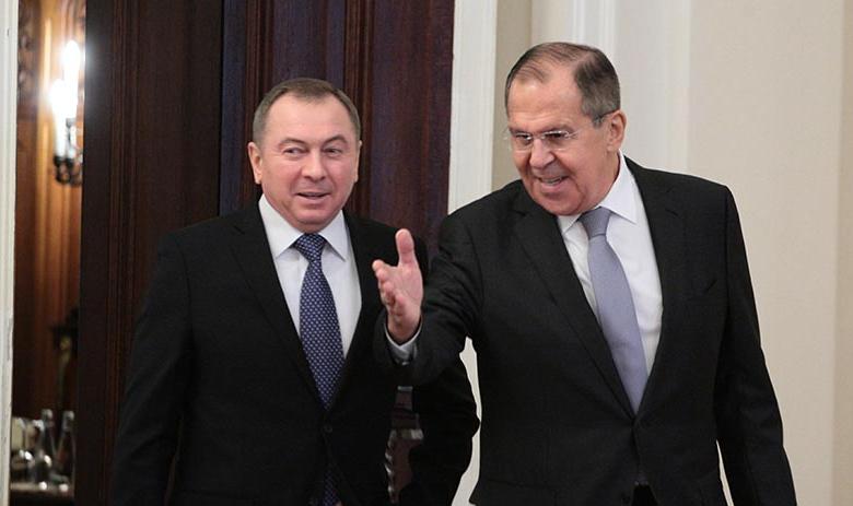 Владимир Макей и Сергей Лавров 