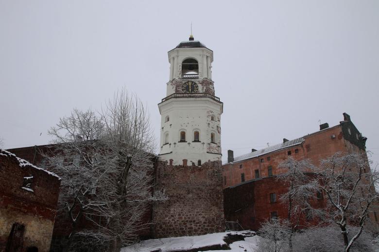 Часовая башня в Выборге