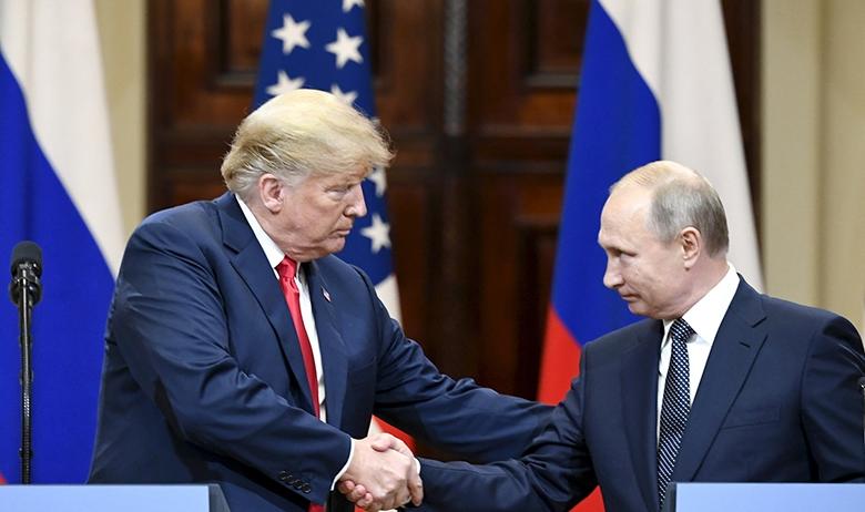 Дональд Трамп и Владимир Путин
