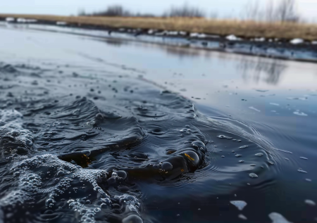 В Сети показали кадры из уходящего под воду российского региона
