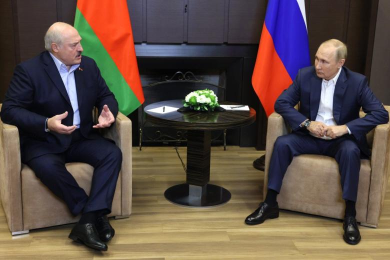 Александр Лукашенко и Владимир Путин
