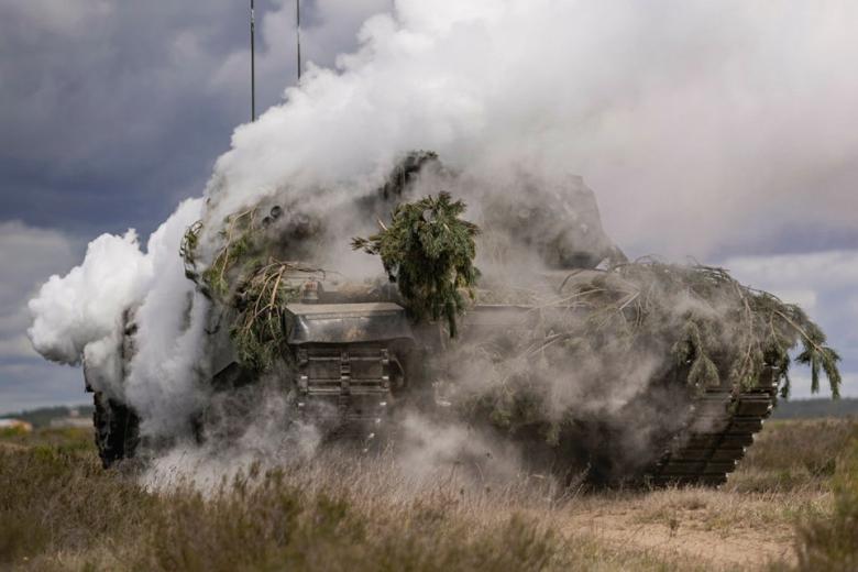 Основной боевой танк сухопутных войск Великобритании «Челленджер 2»