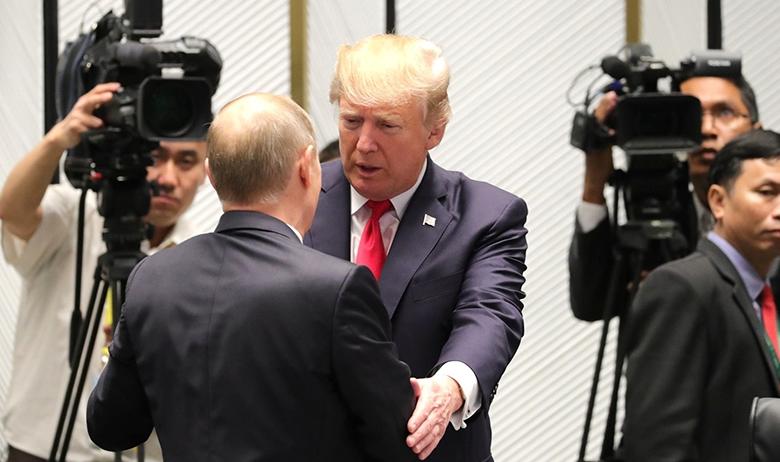 Владимир Путин и Дональд Трамп