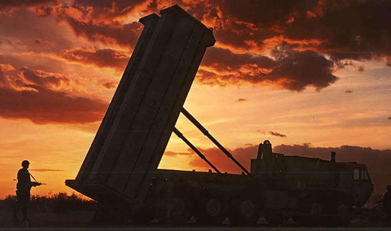 Подвижная пусковая установка THAAD