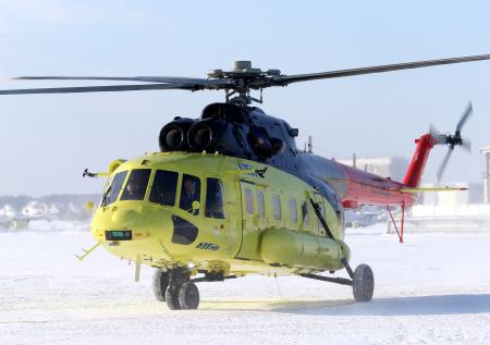 Вертолёт Ми-8 совершил вынужденную посадку в Тюменской области
