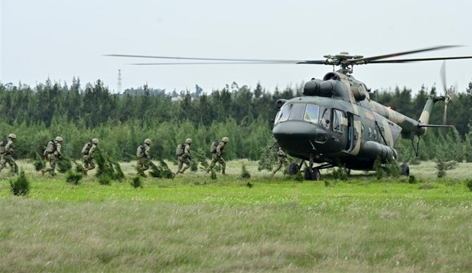 Военные учения в Китае