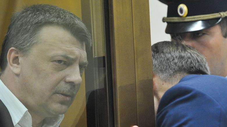 Михаил Максименко в зале суда