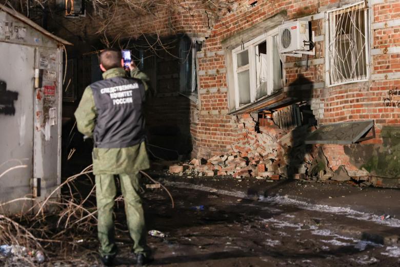 Обрушение дома в Ростове-на-Дону