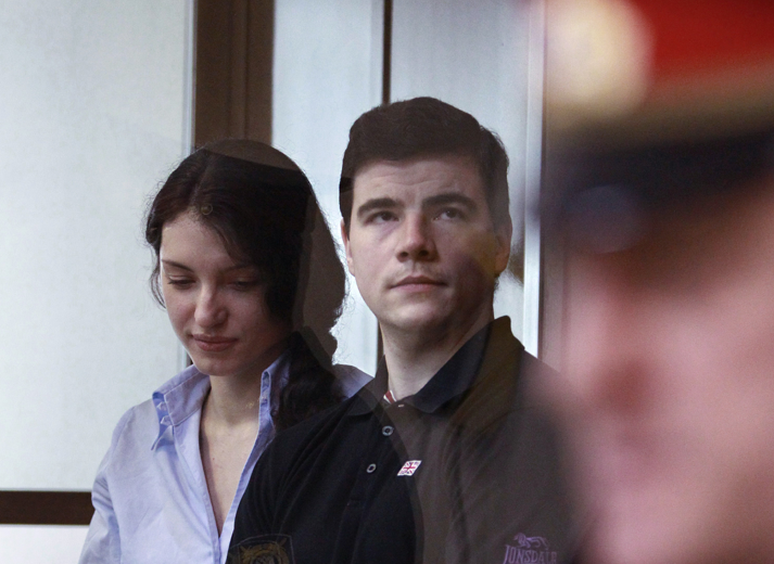 Никита Тихонов и Евгения Хасис