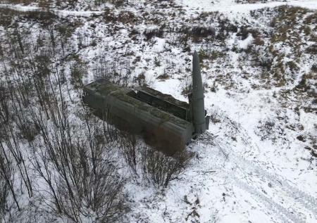 Минобороны показало пуск ракеты «Искандера» по позициям ВСУ