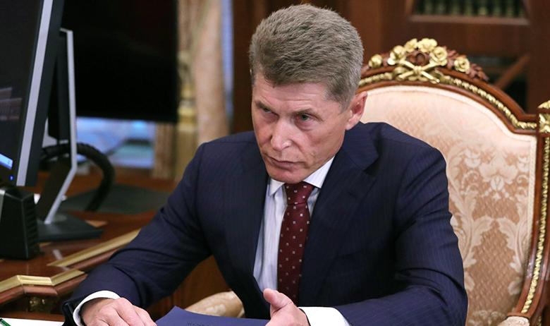 Губернатор Сахалинской области Олег Кожемяко