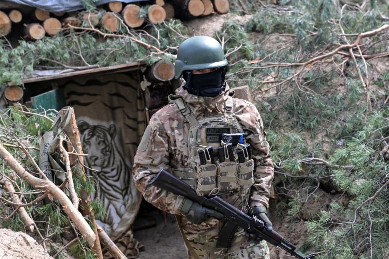 Боец спецназа «Ахмат»