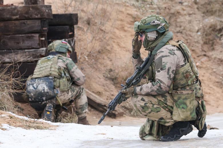 Военнослужащие ВС РФ в зоне СВО