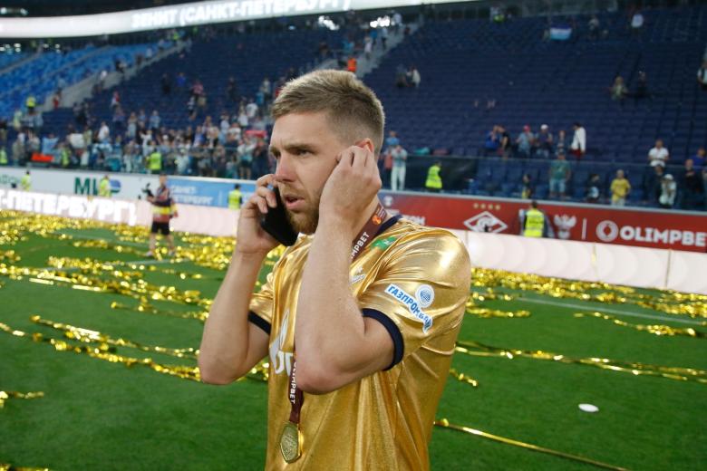 Форвард «Зенита» Иван Сергеев