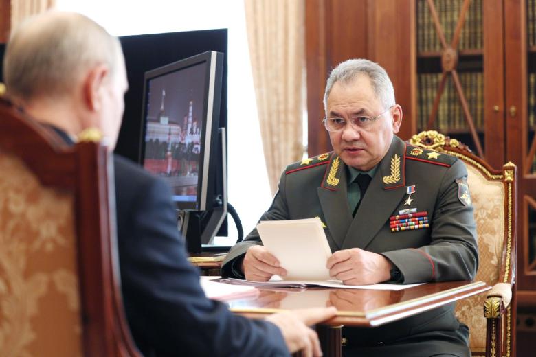 Владимир Путин, Сергей Шойгу