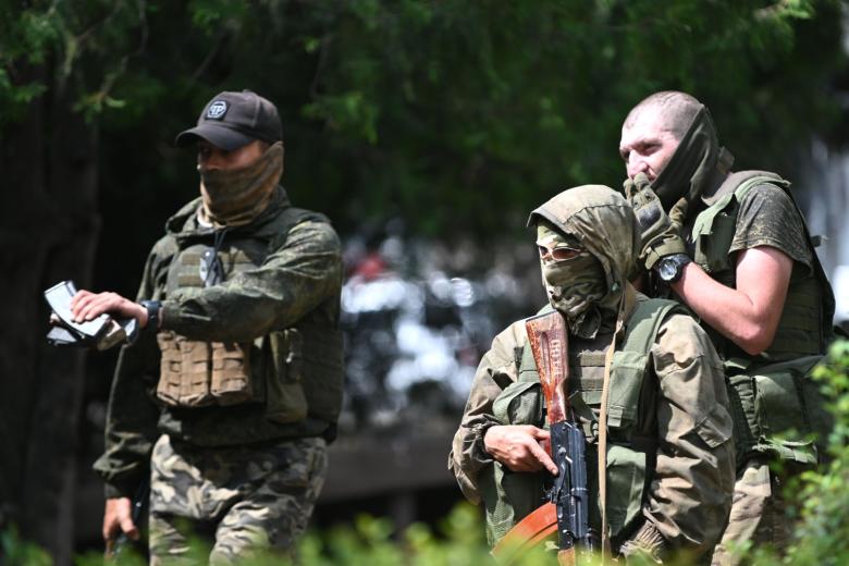 Бойцы ЧВК «Вагнер»