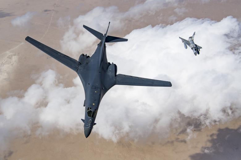 Американский бомбардировщик B-1
