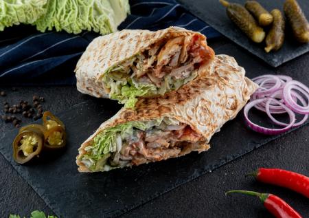 Домашняя шаверма с курочкой: обалденная вкуснятина за 15 минут!