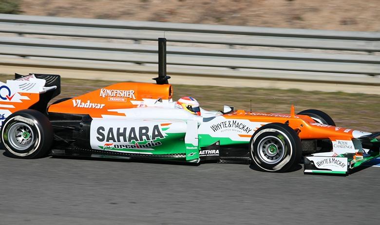 Болид команды Force India Formula One Team Limite