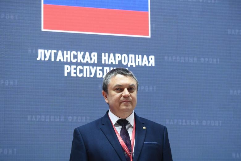 Глава Луганской Народной Республики (ЛНР) Леонид Пасечник