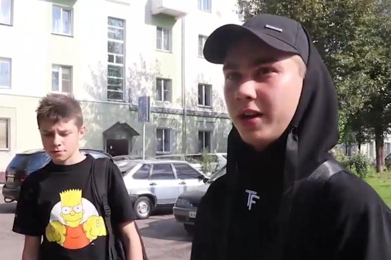 кадр из видео МВД России Красноярское