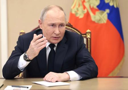 Стал известен новый рейтинг доверия Путину