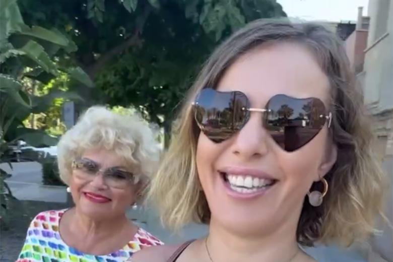 Людмила Нарусова и Ксения Собчак