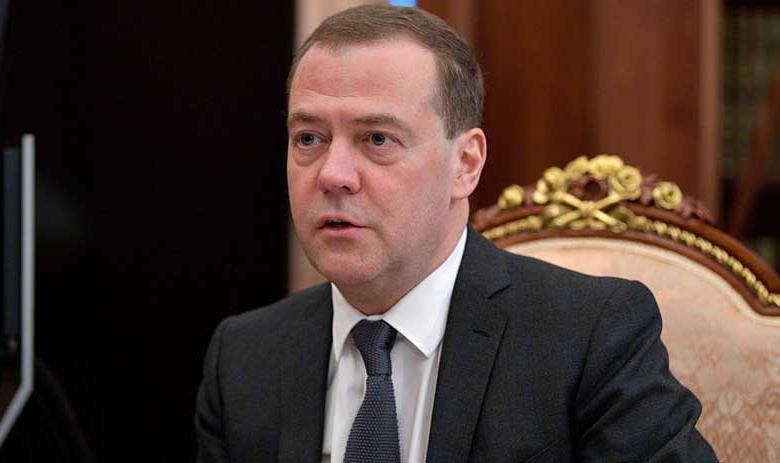 Председатель правительства РФ Дмитрий Медведев