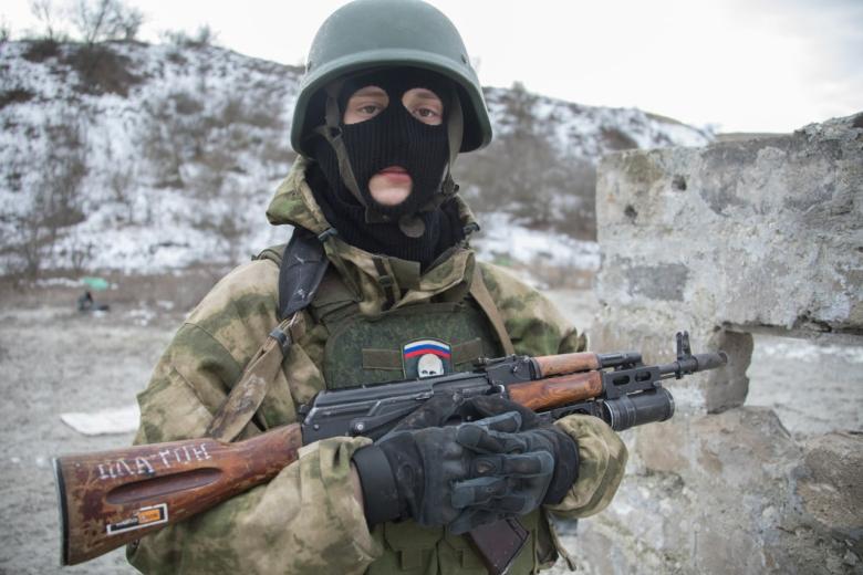 Военнослужащй батальона «Восток»