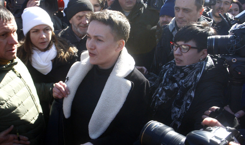 Народный депутат Надежда Савченко
