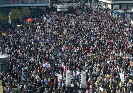 Жители Берлина вышли на митинг против роста квартплаты