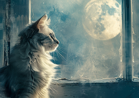 Фаза Луны сегодня, 29 ноября: рискуем, угощаем котиков, встречаем Овна