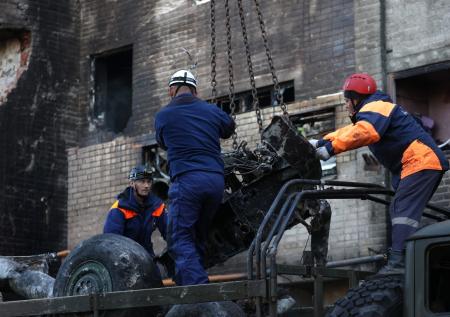 Число погибших после падения Су-34 в Ейске увеличилось до 14