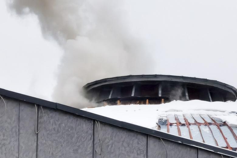Оперативные службы около Московского академического театра сатиры на Триумфальной площади