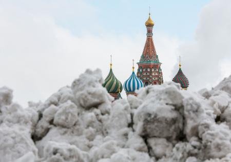 Такого в апреле никто не ожидал: фото снежного апокалипсиса в Москве