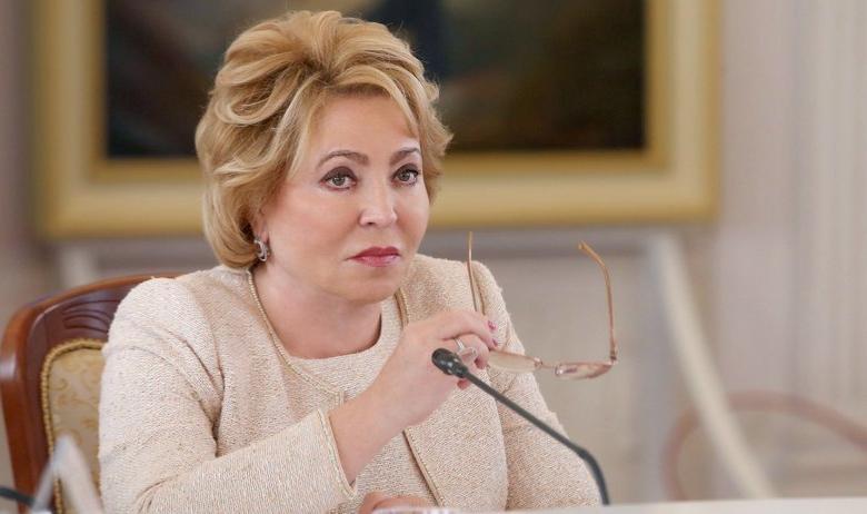 Спикер Совета Федерации Валентина Матвиенко