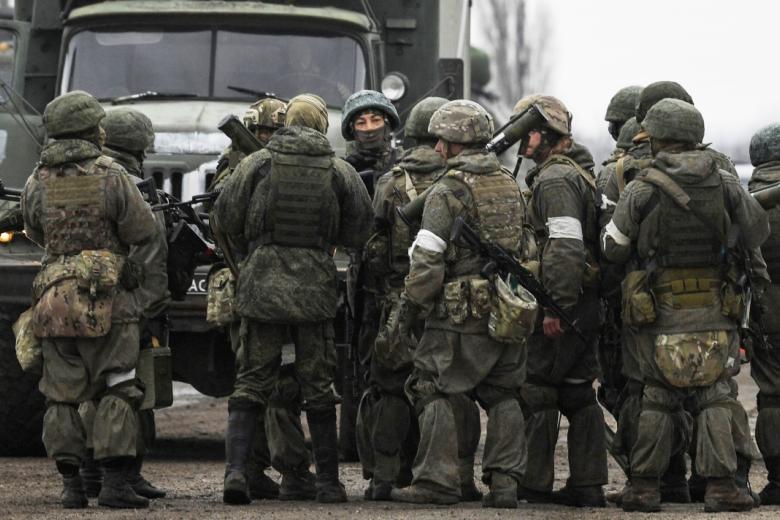 Военнослужащие ВС РФ в Армянске