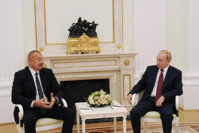 Ильхам Алиев и Владимир Путин