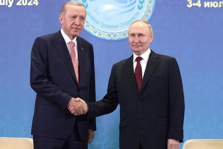 Владимир Путин и Реджеп Эрдоган