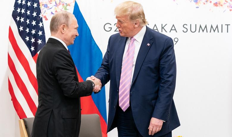 Владимир Путин и Дональд Трамп