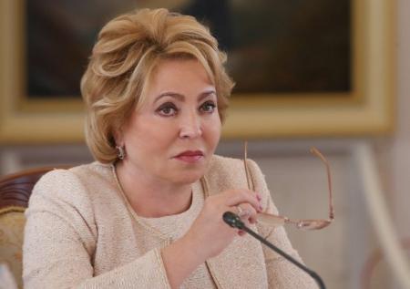 Матвиенко сорвала голос от радости