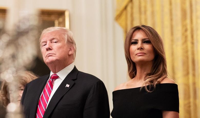 Дональд и Мелания Трамп