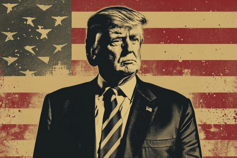 Дональд Трамп в представлении ИИ